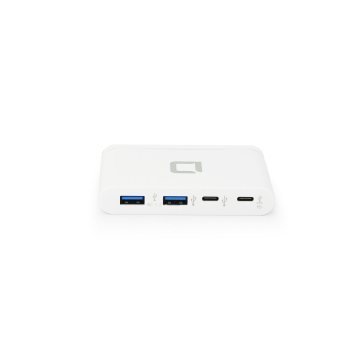 USB rozbočovač Dicota D31731 100 W Biela