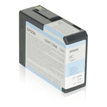 Originálne atramentové náplne Epson C13T580500 Azúrová