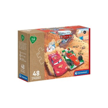 Clementoni Puzzle Disney Cars 3x48 dielikov