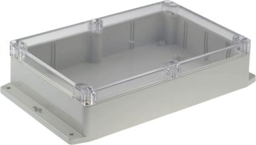 RND Components RND 455-00244 Plastové puzdro 146 x 222 x 55 mm Svetlosivá PC IP65