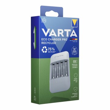 Nabíjačka batérií Varta Eco Charger Pro Recycled 4 Batérie