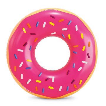 Intex 56256NP Matný krúžok na plávanie Donut 99 cm Ružový