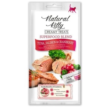 Snack for Cats Natural Kitty Superfood Blend Ryby