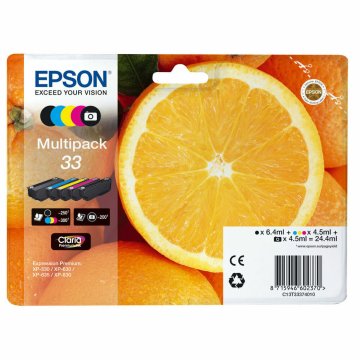 Originálne atramentové náplne Epson C13T33374010