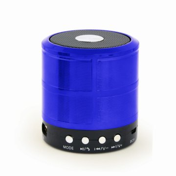 Prenosný reproduktor s Bluetooth GEMBIRD SPK-BT-08-B Čierna/Modrá 3 W 4 W