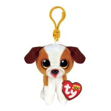 TY Beanie Boos Clip plyšová hračka Bulldog Hugo 7 cm