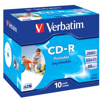 CD-R Verbatim 43325 700 MB (10 kusov)