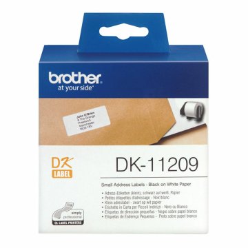 Štítky do Tlačiarne Brother DK-11209 (62 x 29 mm)