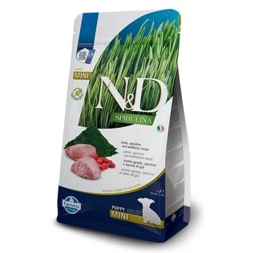 Krmivo Farmina N&D Šteňa/junior Baránok 2 Kg Spirulina