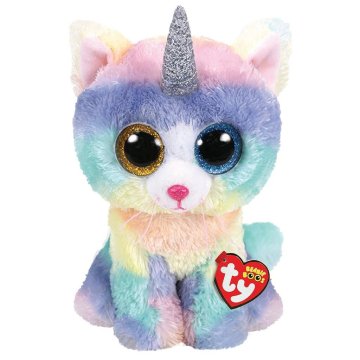 TY Beanie Boo's Cuddly Toy Cat Heather 42 cm