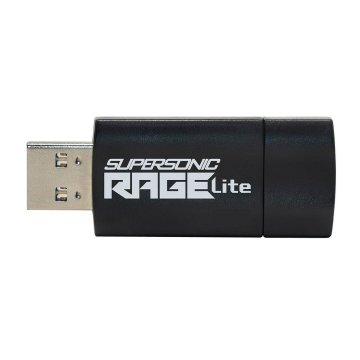 USB flash disk Patriot Memory Supersonic Rage Lite Čierna Čierna/Modrá 64 GB