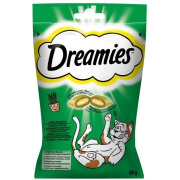 Snack for Cats Dreamies Catnip 60 g Čerstvý Mäso