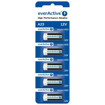 Batérie EverActive 23A 12 V (5 kusov)