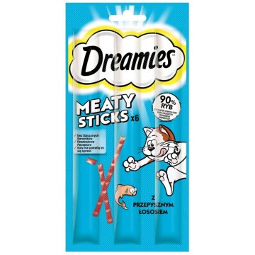 Snack for Cats Dreamies Meaty Sticks 30 g Lososová