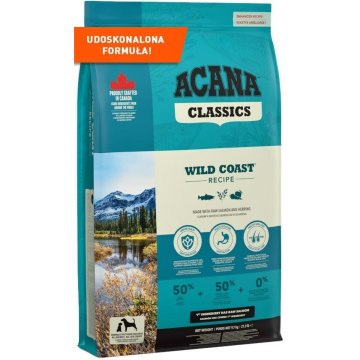 Krmivo Acana Classics Wild Coas Dospelý Lososová Ryby 9,7 Kg