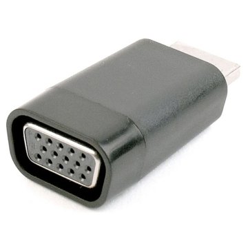 Adaptér HDMI na VGA GEMBIRD A-HDMI-VGA-001 1080 px 60 Hz Čierna