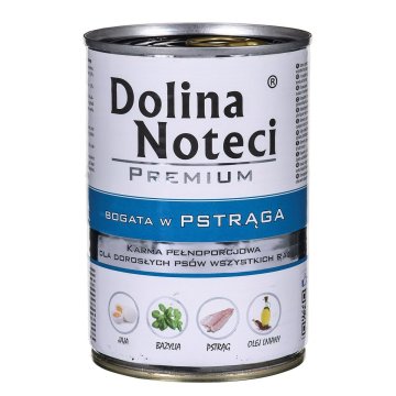 Mokré jedlo Dolina Noteci Premium Ryby 400 g