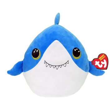 TY Squishy Beanies Cuddly Shark 35 cm