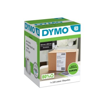 Etiketová rolka Dymo S0904980 Biela Čierna/Biela