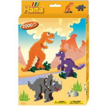 Hama 3434 Dino World Nažehľovacie korálky 2000 kusov