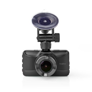 Nedis DCAM15BK Dashcam Full HD 1080 P 1 CH 3,0-palcový pozorovací uhol 120° kovového krytu