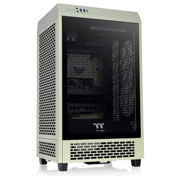 Počítačová skriňa ATX v prevedení midi-tower THERMALTAKE Tower 200 Čierna zelená