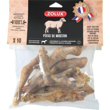 Hračka na žuvanie psa Zolux Sheep leg 500 g