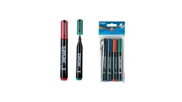 Toppoint Permanent Markers 4 kusy