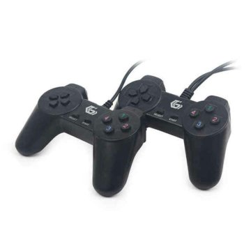 Herná konzola GEMBIRD USB GAMEPAD Čierna