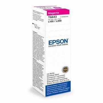 Originálne atramentové náplne Epson C13T664340 Sivá Purpurová (1 kusov)