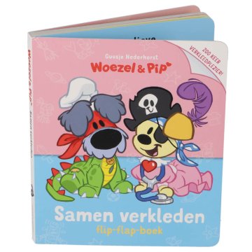 Woezel a Pip Book sa obliekajú spolu