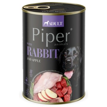 Mokré jedlo Dolina Noteci Piper Animals Rabbit and apple 800 g