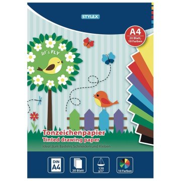 Stylex Hobby papier A4 10 farieb 20 kusov