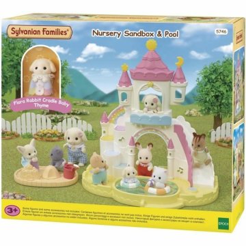 Sada hračiek Sylvanian Families 5746 Nursery sandbox & Pool Plastické