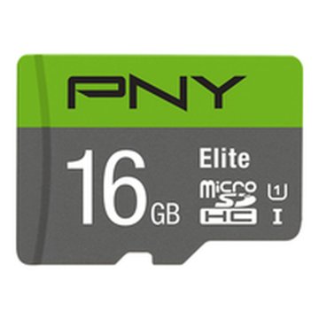 Pamäťová karta Micro SD s adaptérom PNY P-SDU16GU185GW-GE Elite C10 16 GB