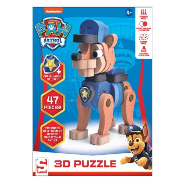 Paw Patrol 3D Puzzle Chase 47 kusov