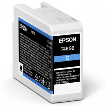 Originálne atramentové náplne Epson C13T46S200 25 ml Modrá Čierna Azúrová