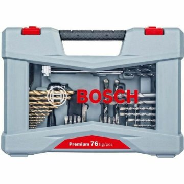 Sada vrtákov BOSCH 2608P00234 76 Kusy Nerezová oceľ Prepravná taška