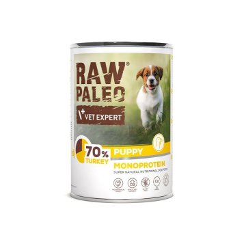 Mokré jedlo VETEXPERT Puppy Monoprotein Páv 400 g