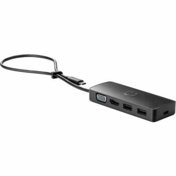 USB rozbočovač HP 235N8AA Čierna