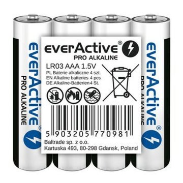 Batérie EverActive LR03 1,5 V (4 kusov)