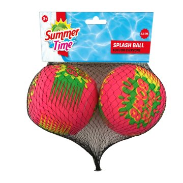 Letné Splash Balls 8,5 cm 2 kusy