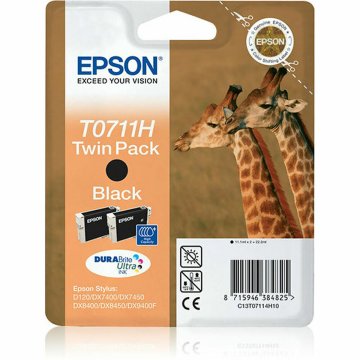 Originálne atramentové náplne Epson C13T07114H10 Čierna