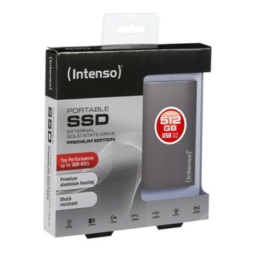 Externý Pevný Disk INTENSO 3823450 SSD 512 GB Antracit