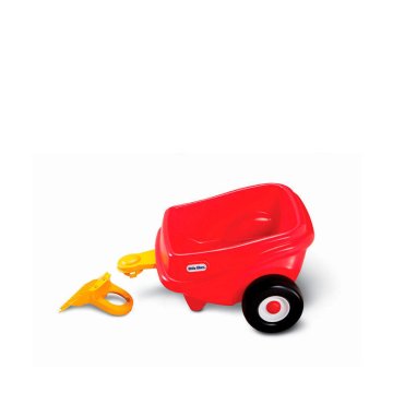 Malý Tikes Cosy Coupe Trailer Red