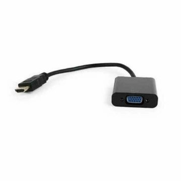 Adaptér HDMI na VGA GEMBIRD A-HDMI-VGA-04 Čierna 15 cm