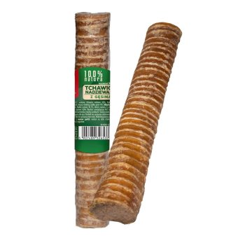 Hračka na žuvanie psa Maced Trachea stuffed with goose Hovädzie mäso 150 g