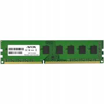 Pamäť RAM Afox DDR3 1600 UDIMM CL11 4 GB