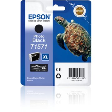 Originálne atramentové náplne Epson Stylus Photo R3000 Čierna