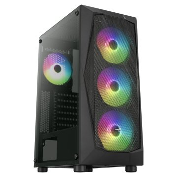 Počítačová skriňa ATX v prevedení midi-tower Aerocool Falcon-A-BK-V1 Čierna